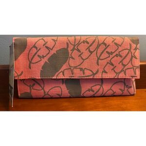 Revive Fair Trade Flock Together Coral‎ Wanderer Wallet Handcrafted NWT